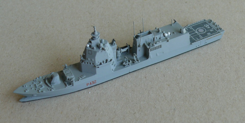 Mehrzweck-Hochsee-Patrouillenschiff P 432 "Raimondo Montecuccoli" (1 St.) I 2024 TF/1250 models TF 12b